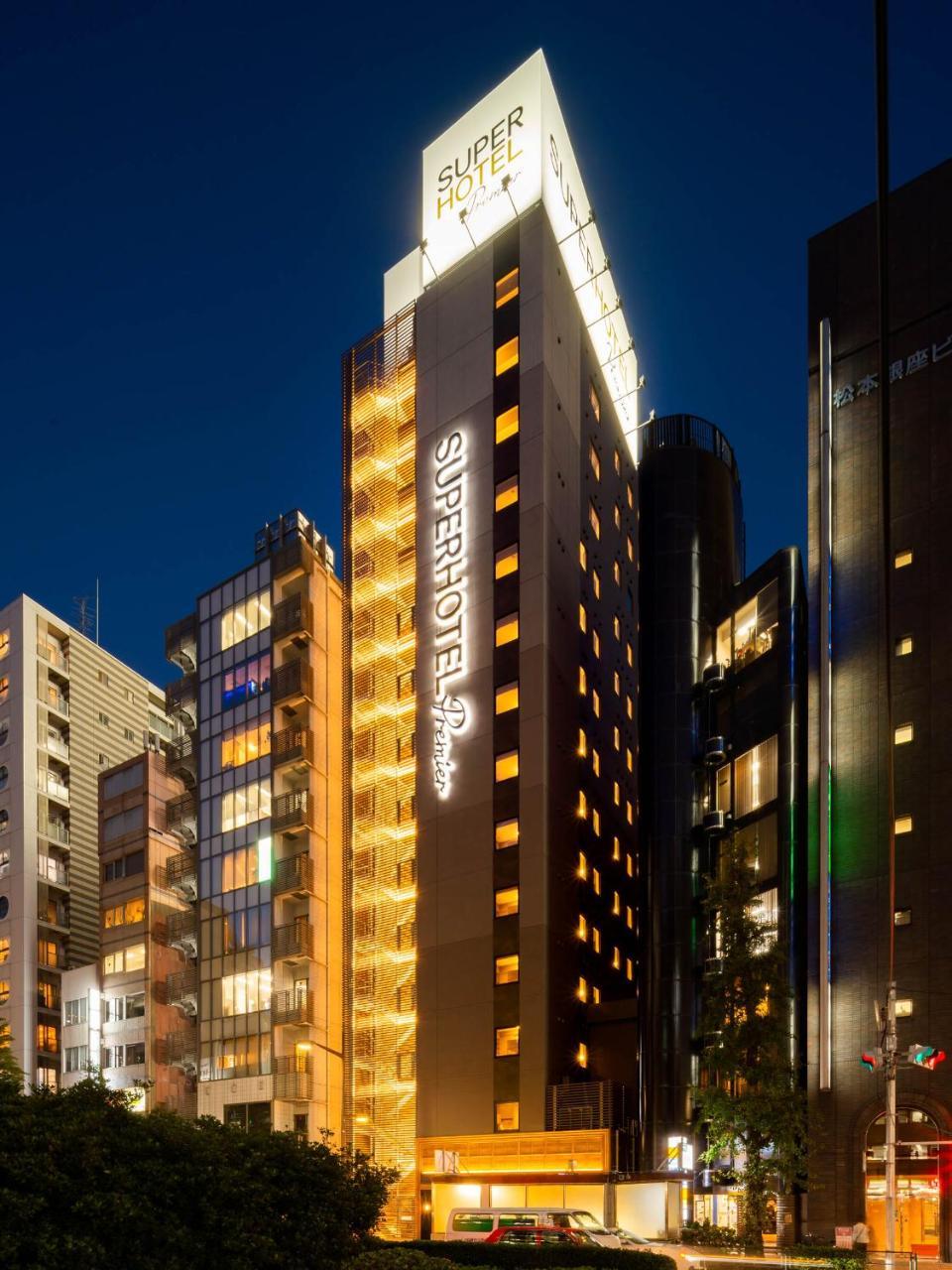 Super Hotel Premier Ginza Präfektur Tokio Exterior foto